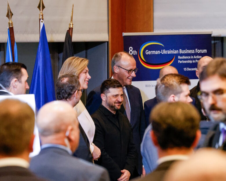 Ο Βολοντίμιρ Ζελένσκι στο Βερολίνο με Ευρωπαίους ηγέτες και αξιωματούχους