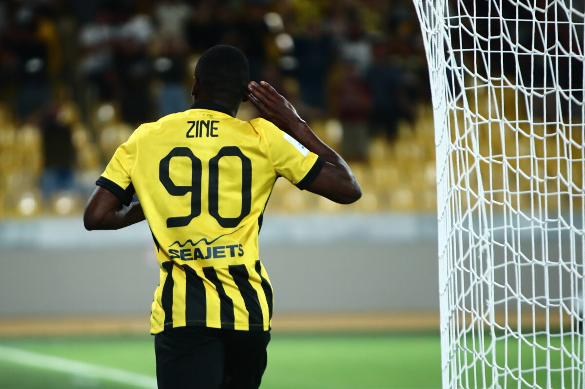 Ο Ζίνι σε αγώνα της ΑΕΚ (ΑΡΓΥΡΩ ΑΝΑΣΤΑΣΙΟΥ