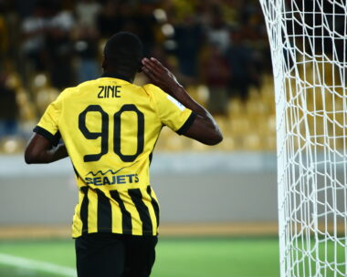 Ο Ζίνι σε αγώνα της ΑΕΚ (ΑΡΓΥΡΩ ΑΝΑΣΤΑΣΙΟΥ