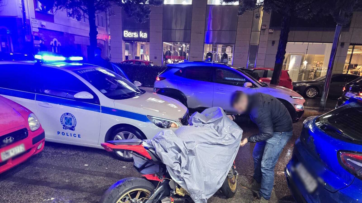 Η μοτοσικλέτα του 22χρονου