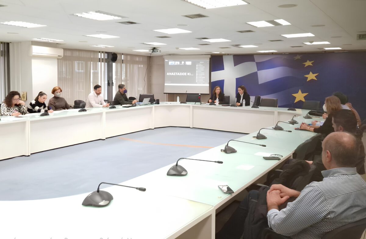 Η τελετή ορκωμοσίας στο υπουργείο Ανάπτυξης