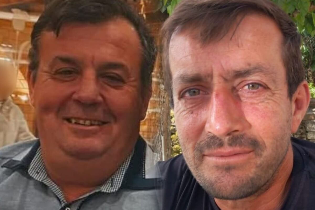 Το θύμα (αριστερά) και ο δράστης (δεξιά)