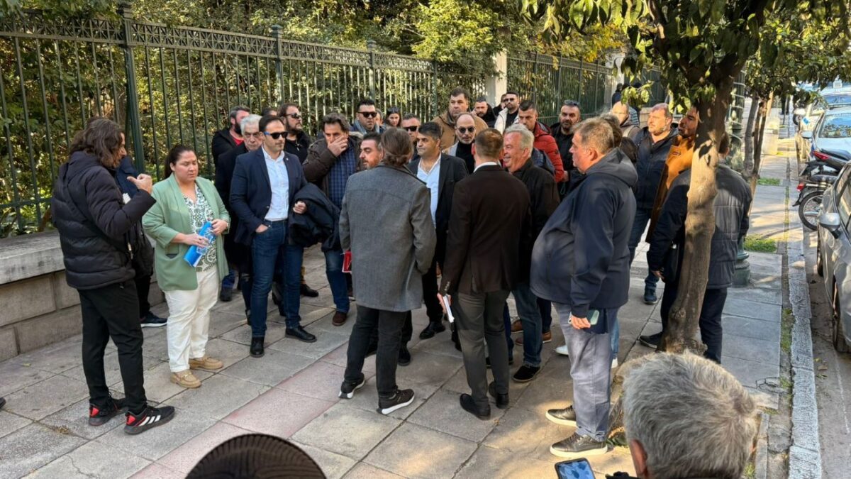 Συνάντηση αγροτών -Μητσοτάκη στο Μαξίμου