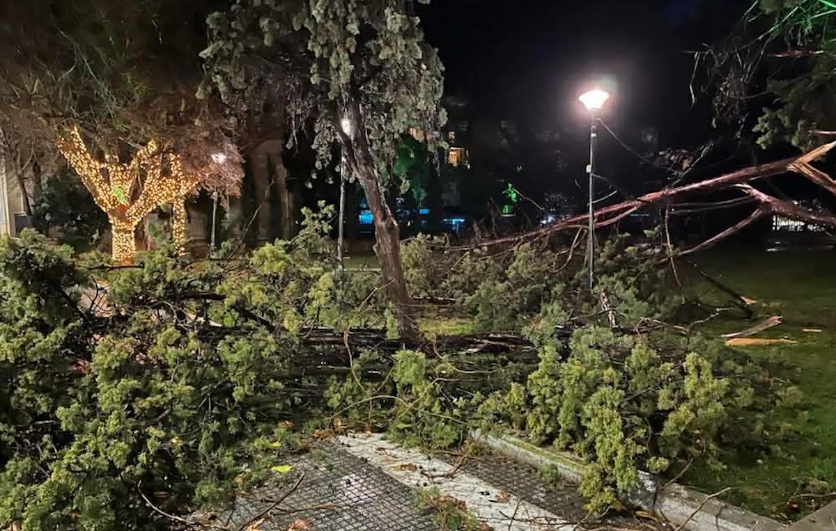 Κακοκαιρία στην Αλεξανδρούπολη