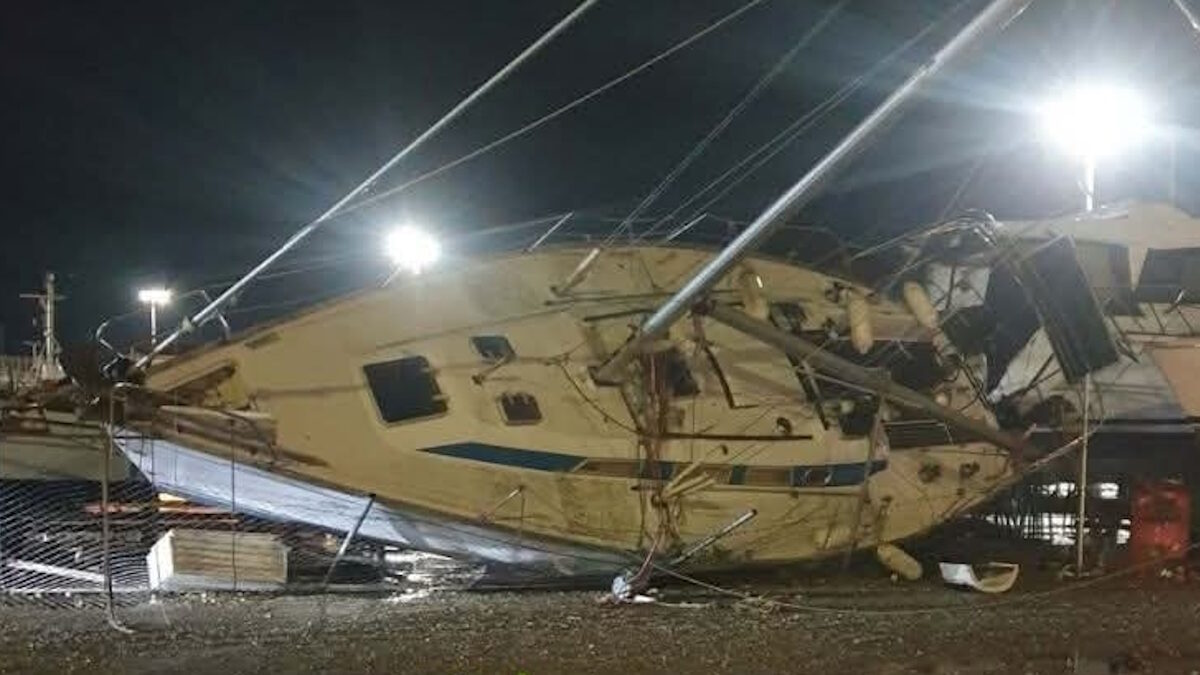 Σφοδρή κακοκαιρία στην Αλεξανδρούπολη