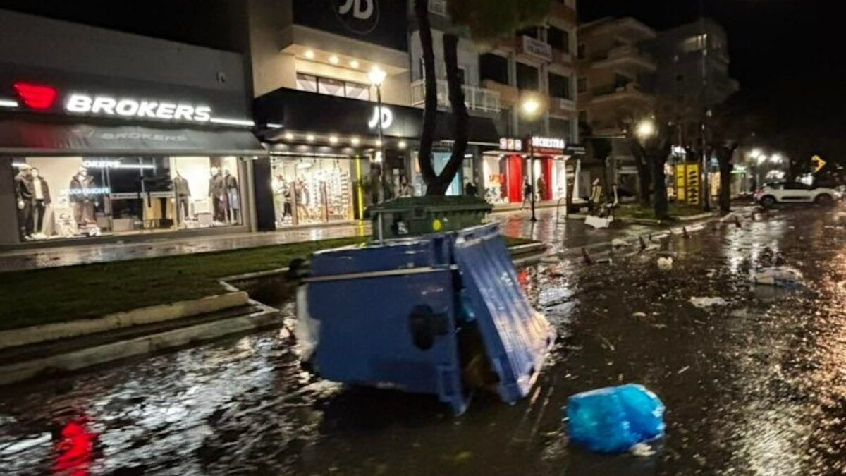Ανεμοστρόβιλος στην Αλεξανδρούπολη