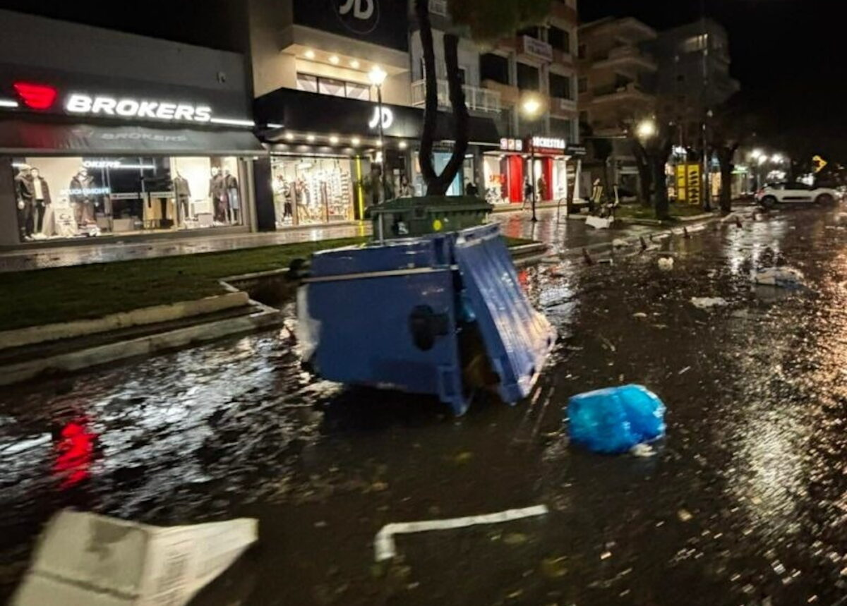Ανεμοστρόβιλος στην Αλεξανδρούπολη