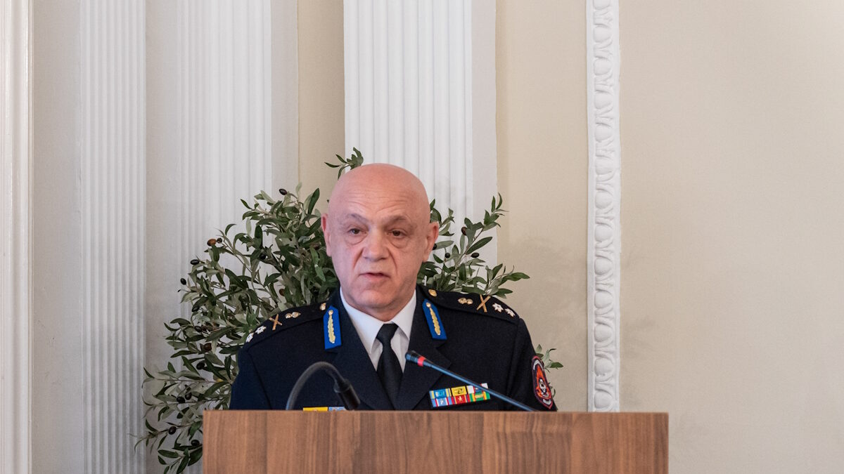 Ο αντιστράτηγος του πυροσβεστικού σώματος, Αναστάσιος Παππάς