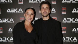 Αναστάσιος Ράμμος με την σύντροφό του Έφη Σακελλάρη