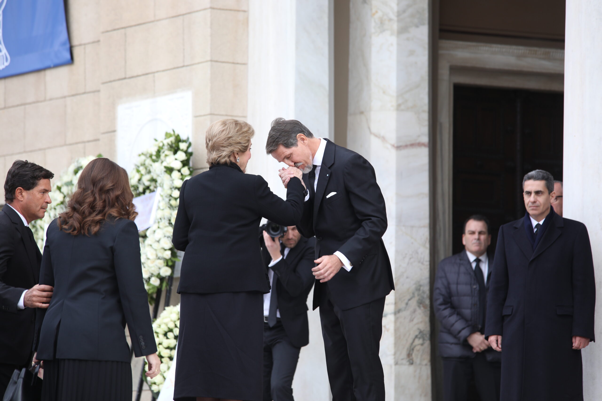 Κηδεία της πριγκίπισσας Ειρήνης, αδελφή της βασίλισσας Σοφίας της Ισπανίας, στην Μητρόπολη Αθηνών, Δευτέρα 19 Ιανουαρίου 2026.   (ΔΑΝΑΗ ΔΑΥΛΟΠΟΥΛΟΥ/EUROKINISSI)