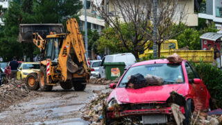 Καταστροφές στην Άνω Γλυφάδα