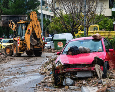 Καταστροφές στην Άνω Γλυφάδα