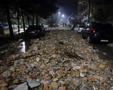 Καταστροφές στην Άνω Γλυφάδα