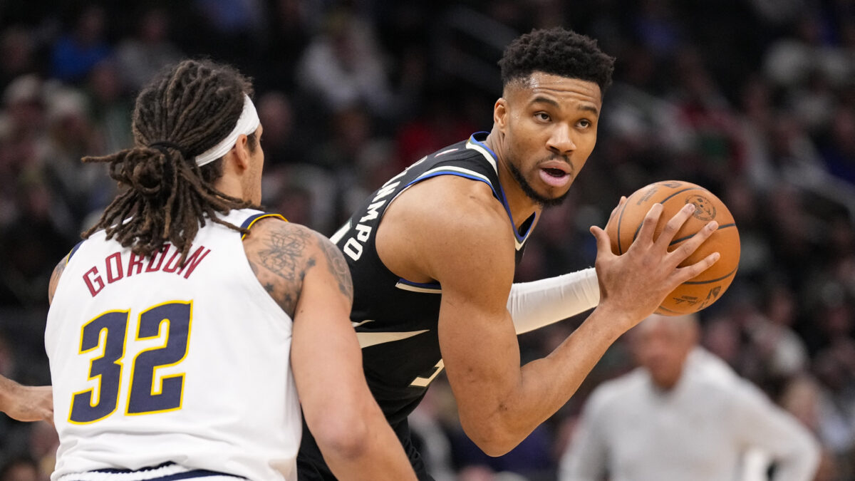 Ο Γιάννης Αντετοκούνμπο κόντρα στους Νάγκετς