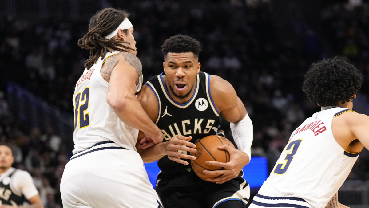 Ο Γιάννης Αντετοκούνμπο στο Μπακς - Νάγκετς