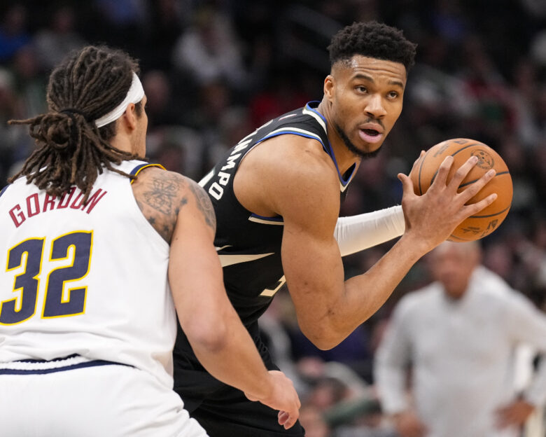 Ο Γιάννης Αντετοκούνμπο κόντρα στους Νάγκετς