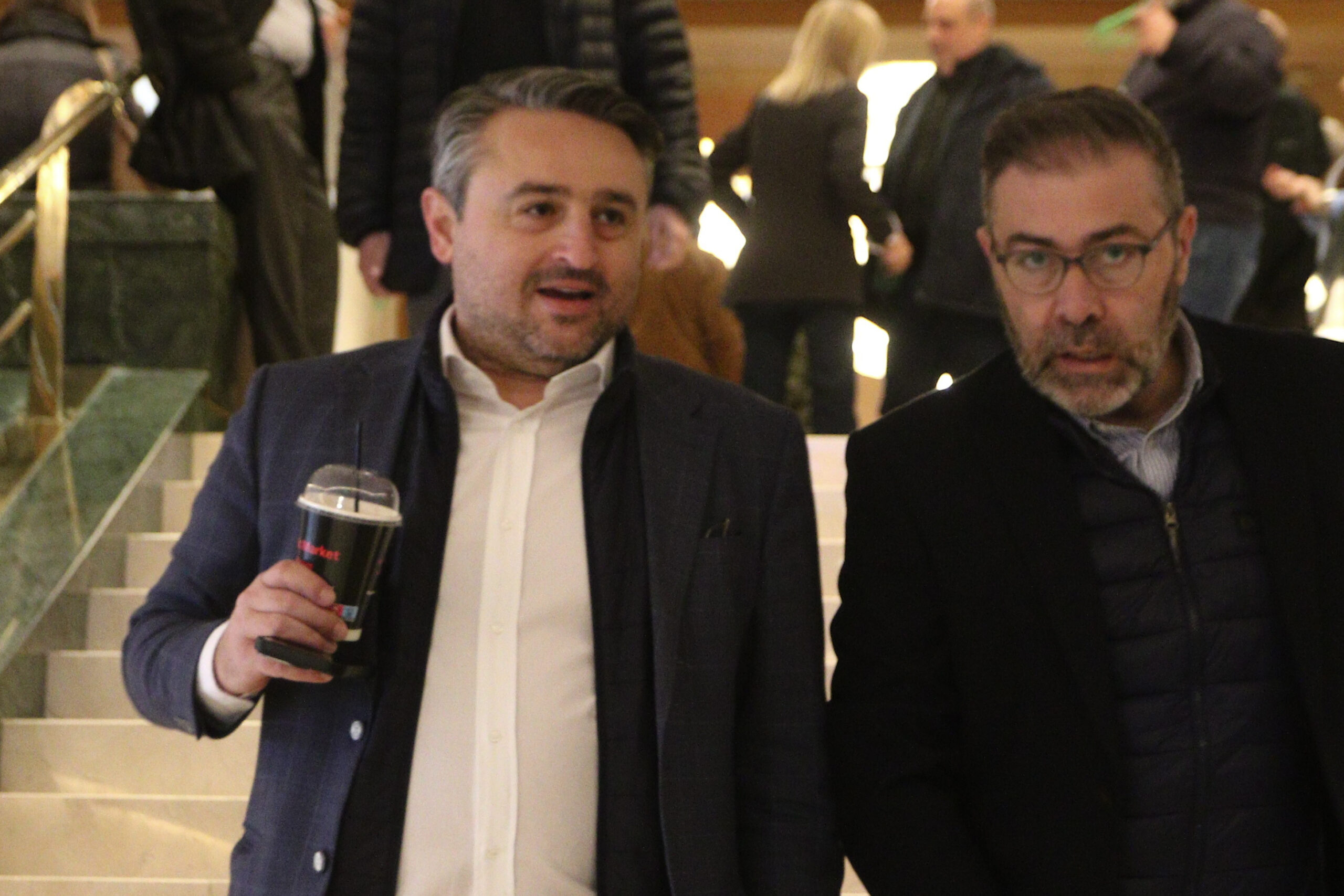 Ο Αντώνης Σαουλίδης (αριστερά)