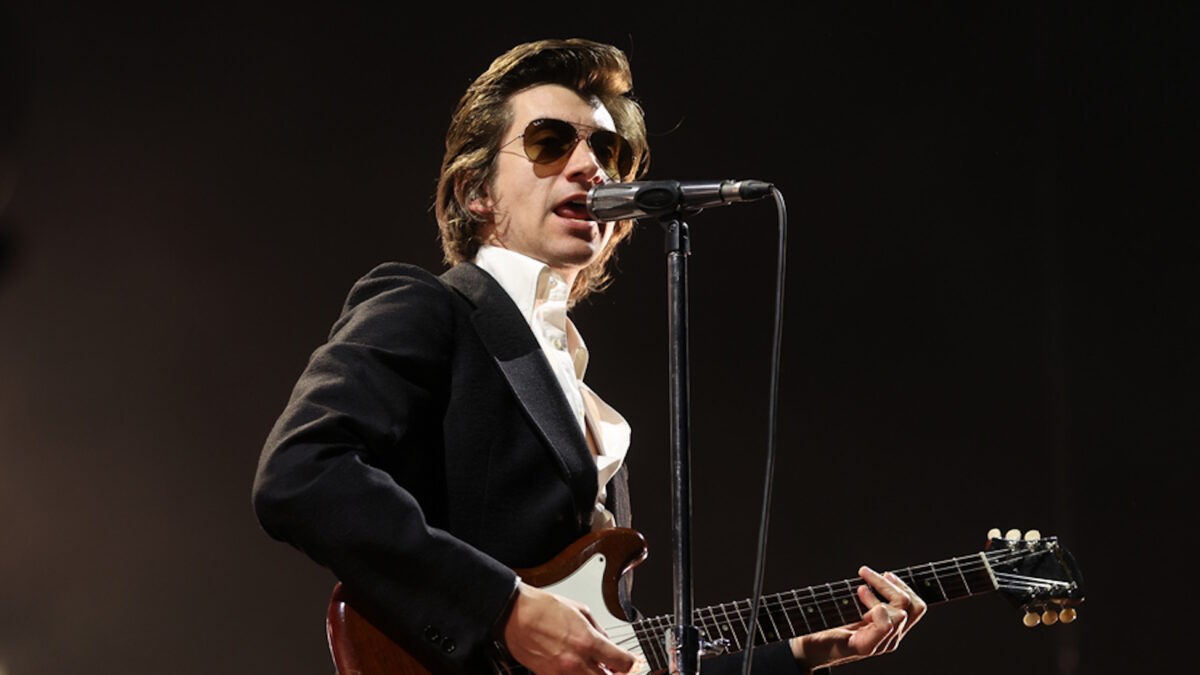 Εικόνα από συναυλία των Arctic Monkeys