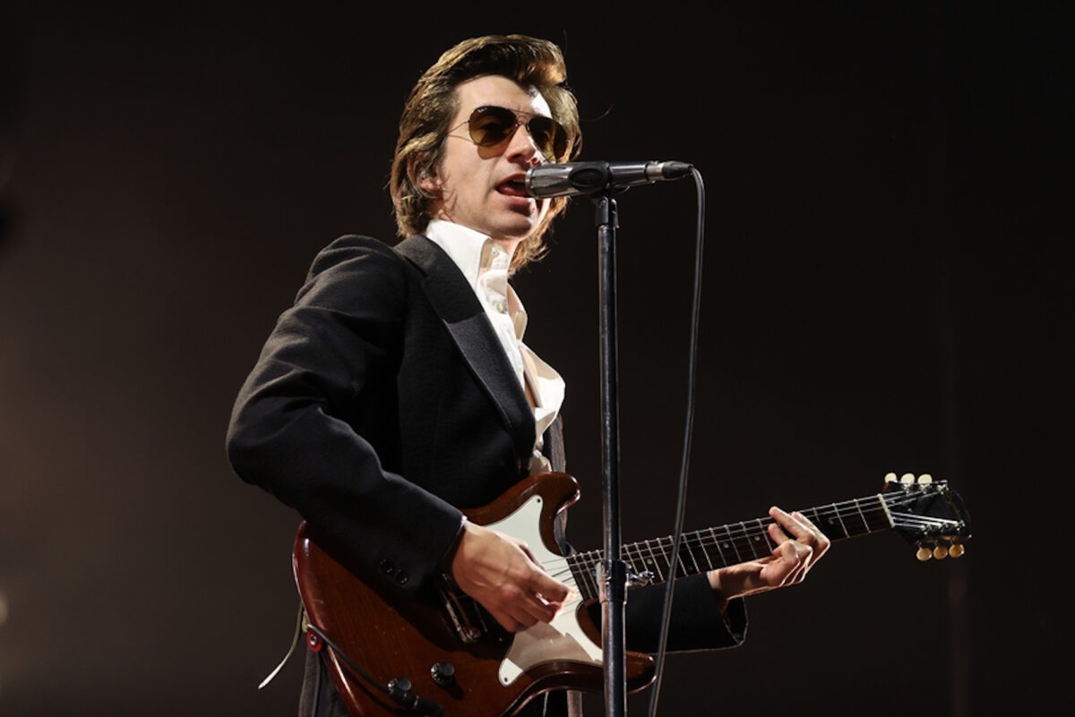 Εικόνα από συναυλία των Arctic Monkeys