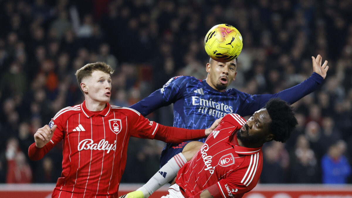 Στιγμιότυπο από το Νότιγχαμ Φόρεστ - Άρσεναλ