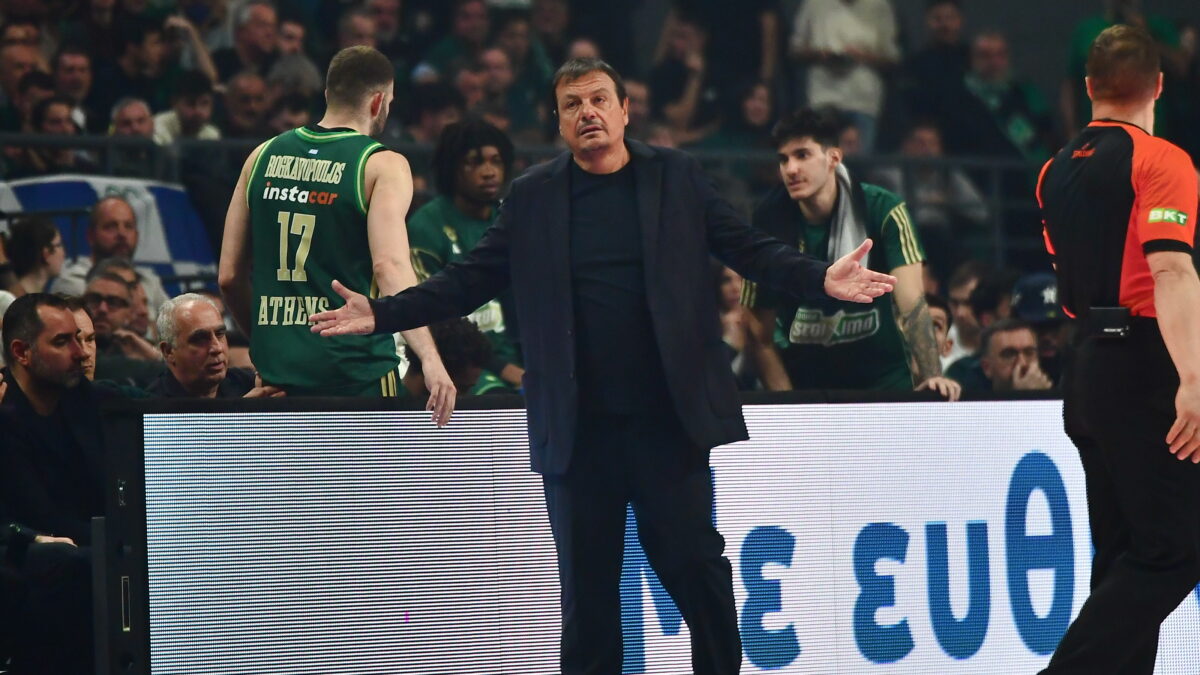 Ο Αταμάν στο Παναθηναϊκός - Ολυμπιακός (EUROKINISSI)