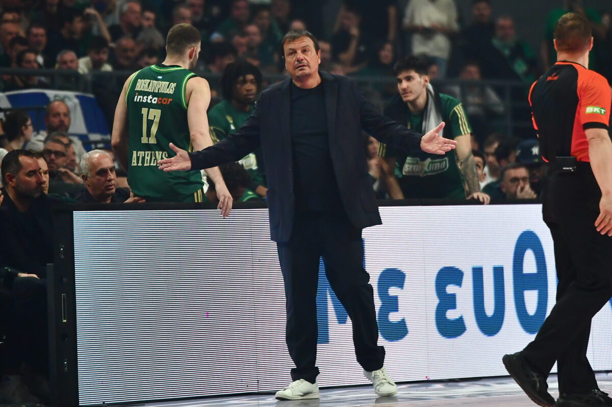 Ο Αταμάν στο Παναθηναϊκός - Ολυμπιακός (EUROKINISSI)