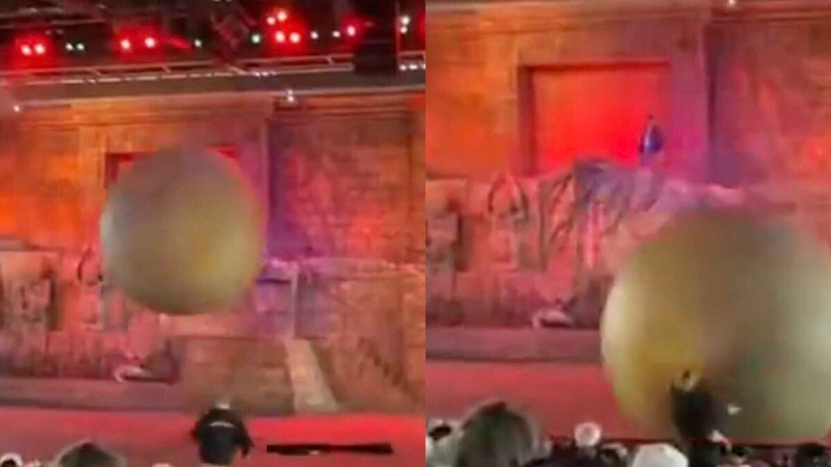 Ψεύτικος βράχος καταπλακώνει άνδρα