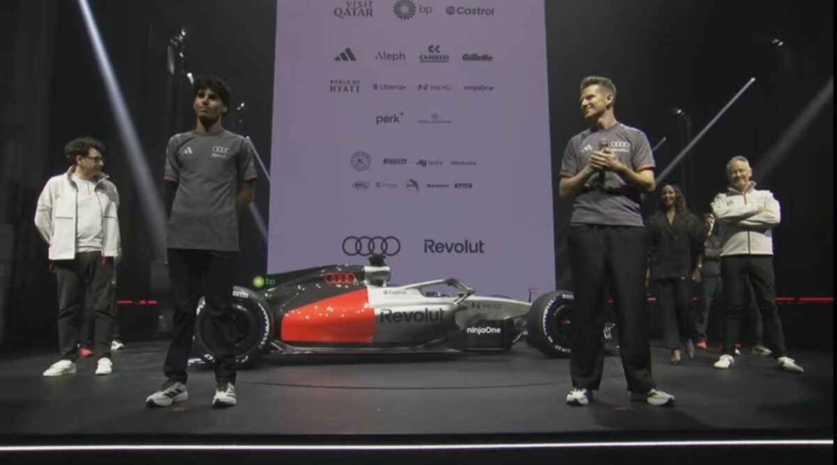 Audi Revolut F1 Team R26 Livery - Launch