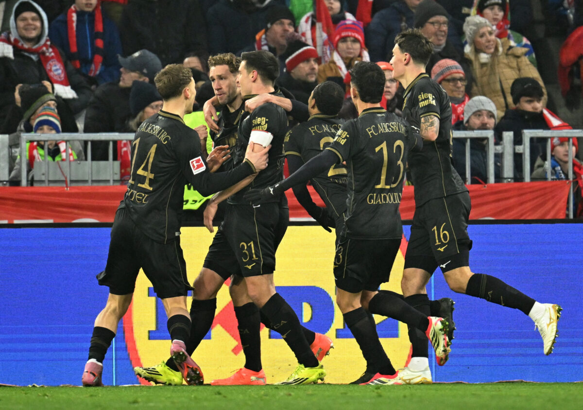 Οι παίκτες της Άουγκσπουργκ