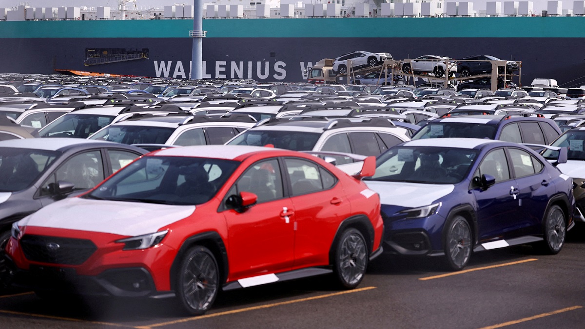 Newly manufactured cars