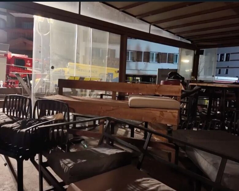 To δημοφιλές μπαρ Constellation στο Κραν Μοντανά όπου σημειώθηκε η πολύνεκρη έκρηξη