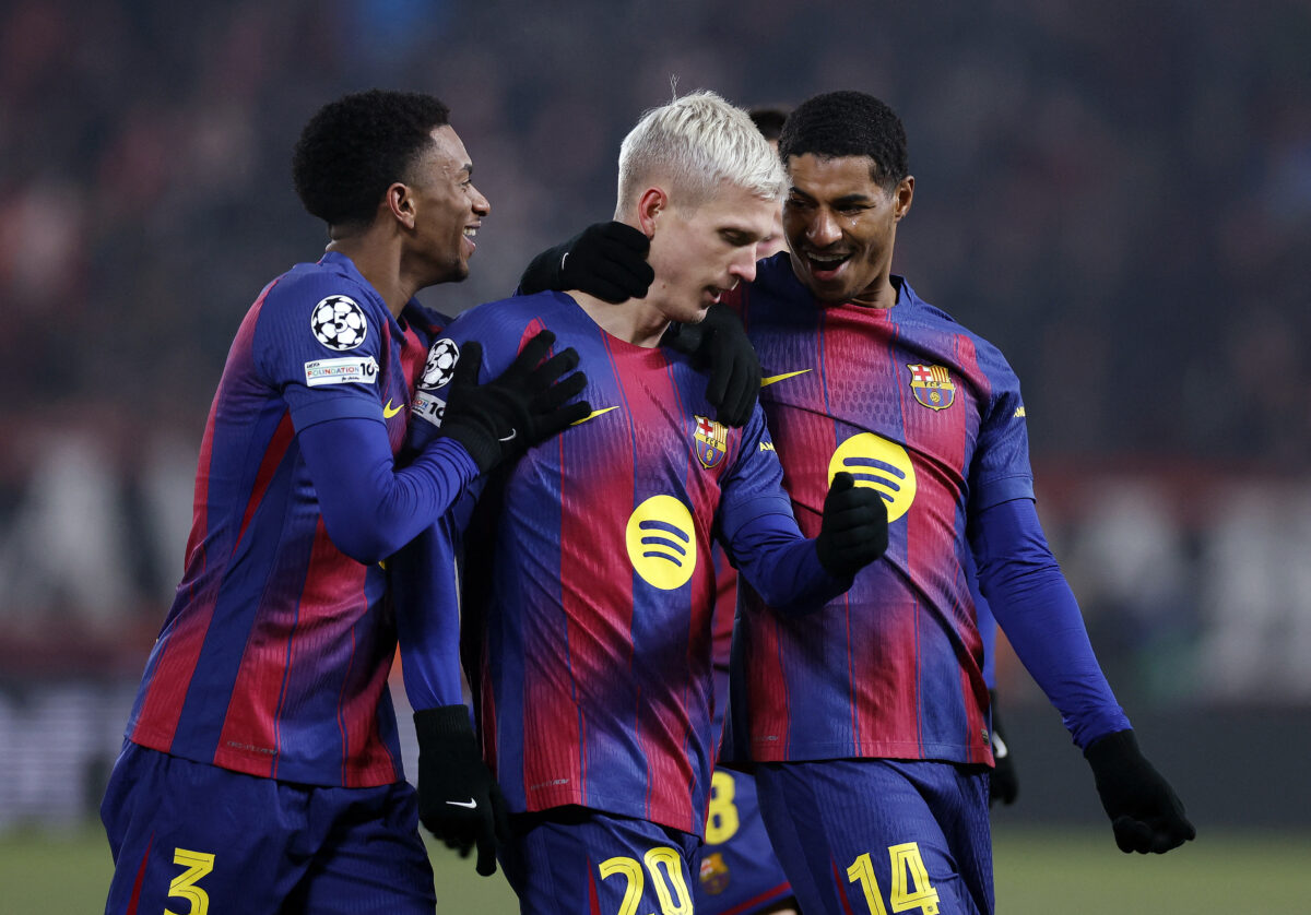 Οι παίκτες της Μπαρτσελόνα