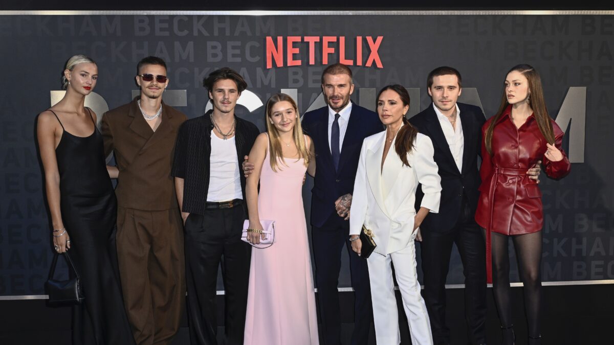 Οι Μπέκαμ στην πρεμιέρα του Netflix