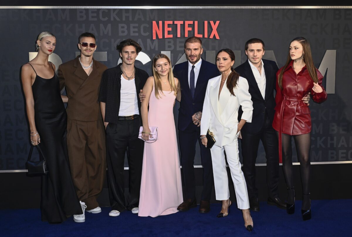 Οι Μπέκαμ στην πρεμιέρα του Netflix