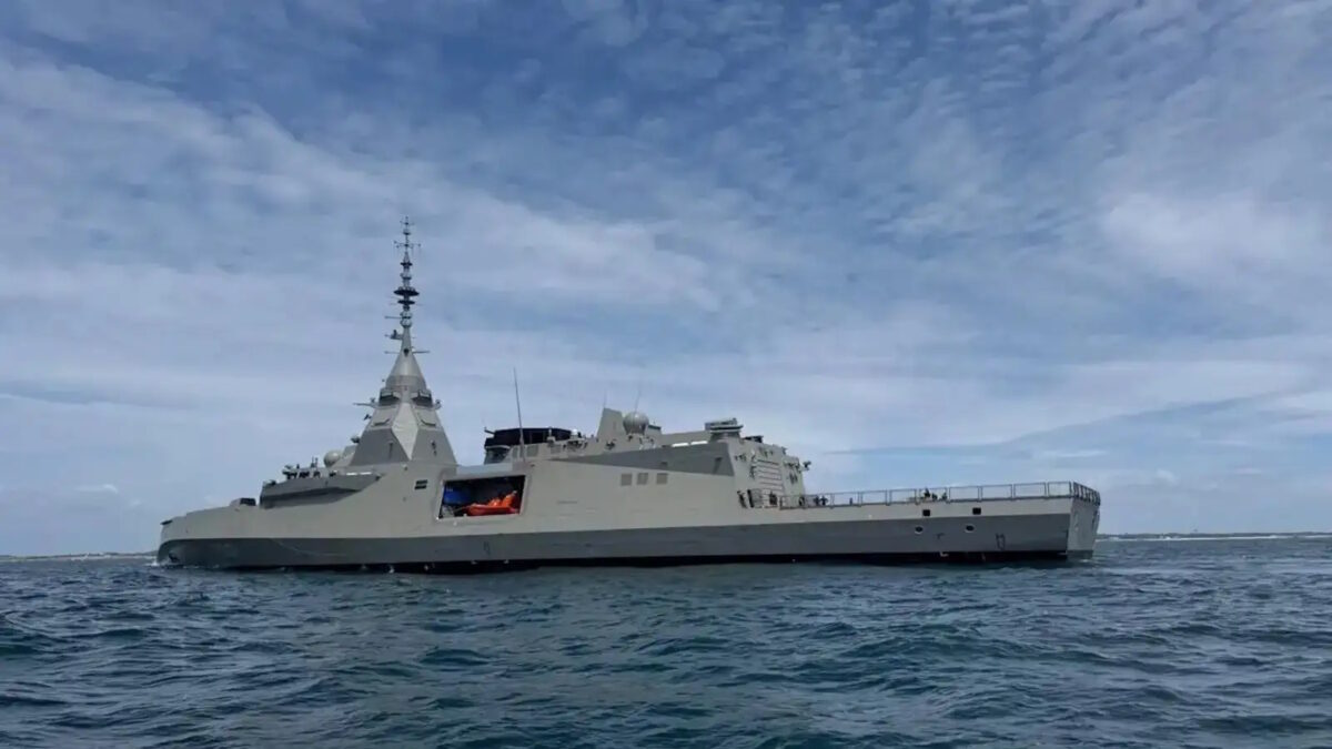 Η φρεγάτα «Κίμων» του Πολεμικού Ναυτικού