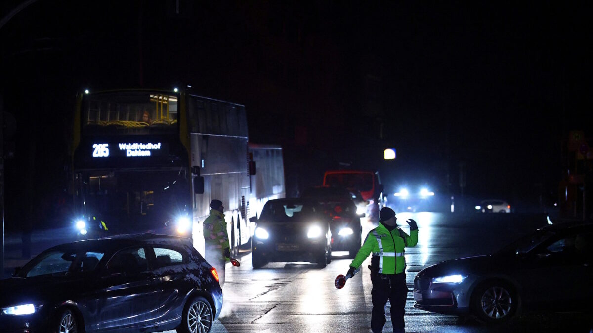 Τροχαία στο Βερολίνο την ώρα του μπλακ άουτ