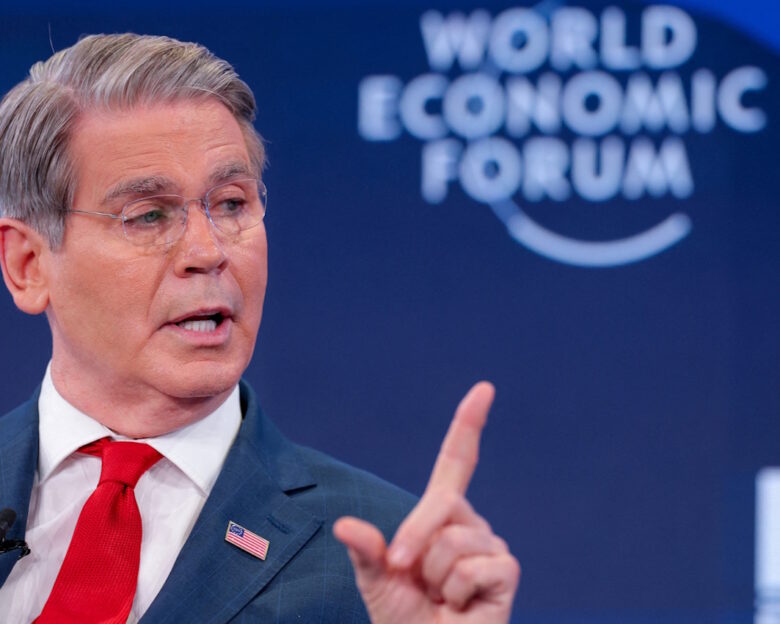 U.S. Treasury Secretary Scott Bessent attends the 56th annual World Economic Forum (WEF) meeting in Davos, Switzerland, January 20, 2026