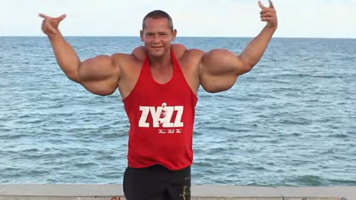 Ο bodybuilder Arlindo de Souza γνωστός ως Βραζιλιάνος Ποπάι