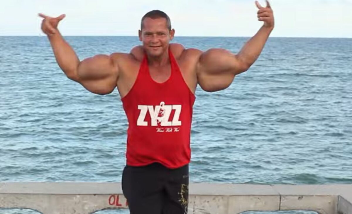 Ο bodybuilder Arlindo de Souza γνωστός ως Βραζιλιάνος Ποπάι
