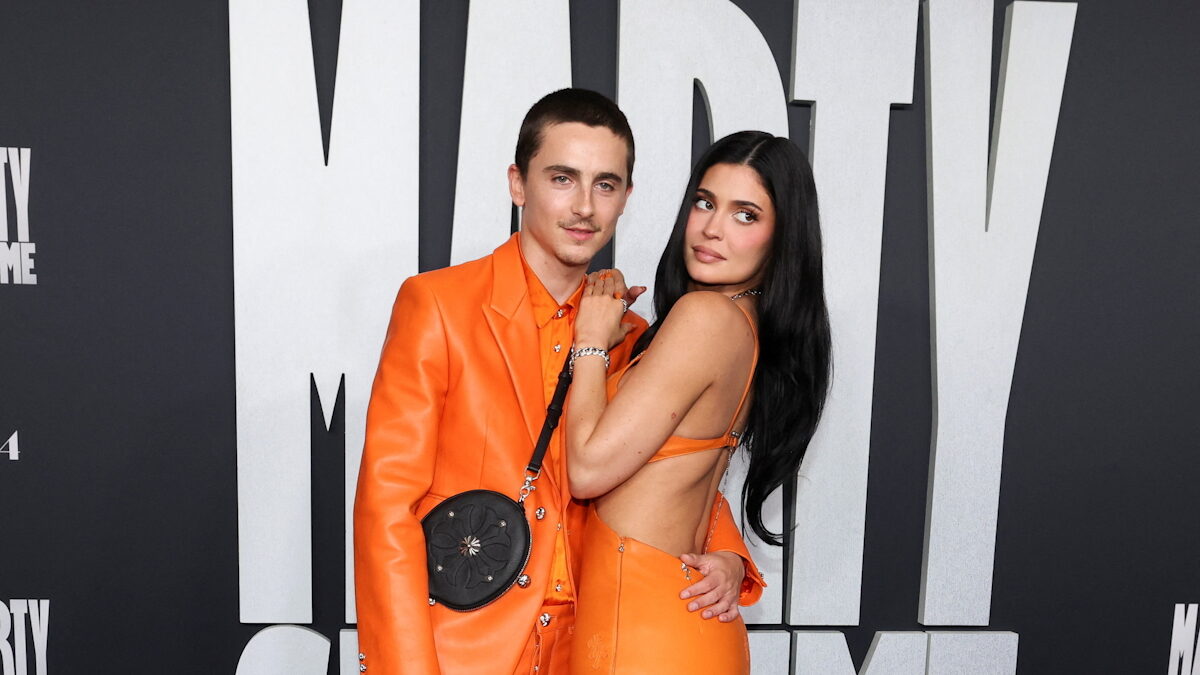 Ο Τιμοτέ Σαλαμέ με την Κάιλι Τζένερ