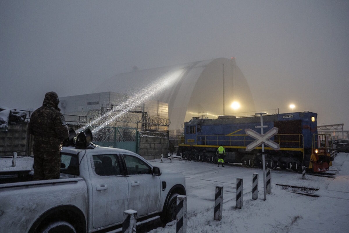 Η «σαρκοφάγος» του πυρηνικού σταθμού Τσερνόμπιλ