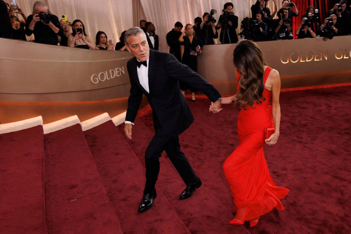George Clooney and Amal Clooney
