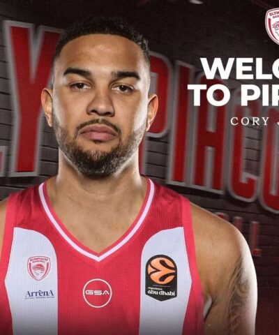 Ο Ολυμπιακός ανακοίνωσε τον Κόρι Τζόσεφ