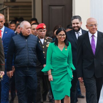 Η προσωρινή πρόεδρος της Βενεζουέλας Ντέλσι Ροντρίγκεζ