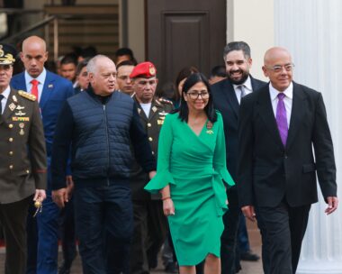 Η προσωρινή πρόεδρος της Βενεζουέλας Ντέλσι Ροντρίγκεζ