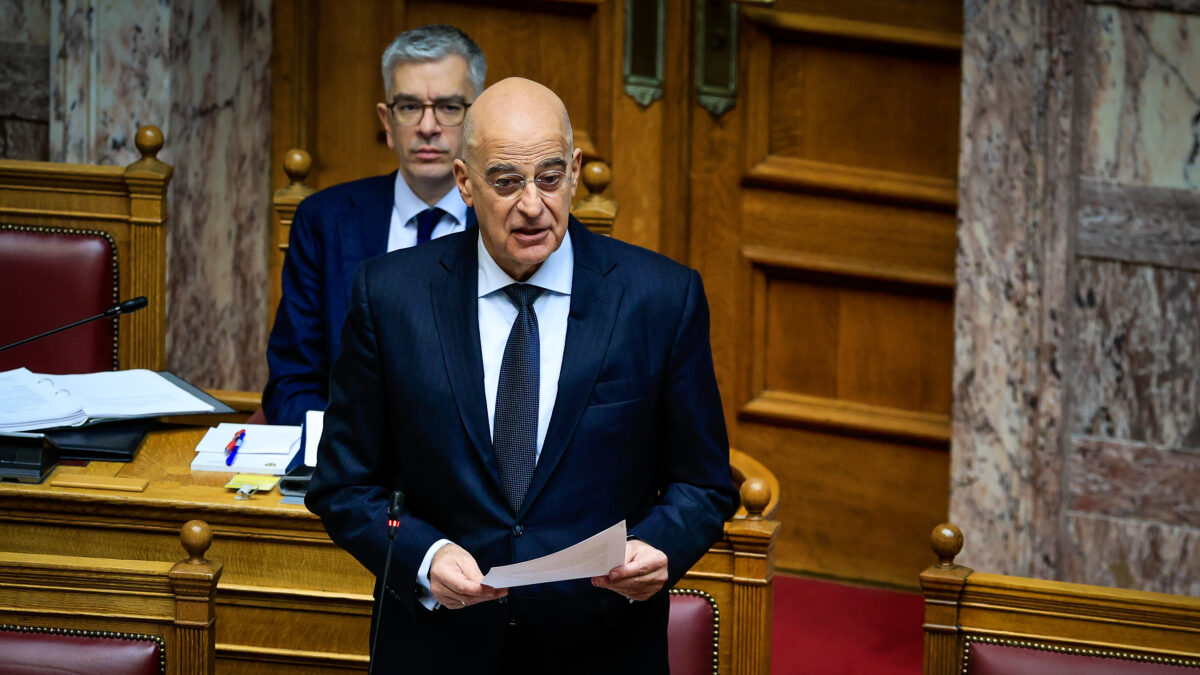 Ο Νίκος Δένδιας