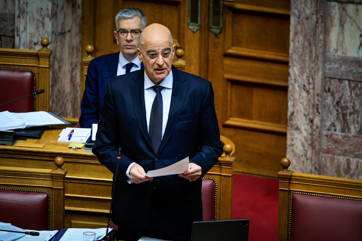 Ο Νίκος Δένδιας