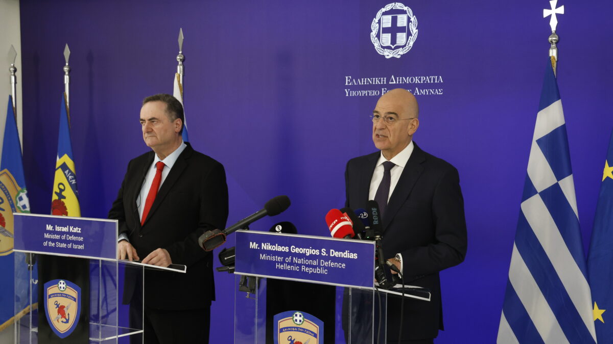 Νίκος Δένδιας και Ίσραελ Κατζ