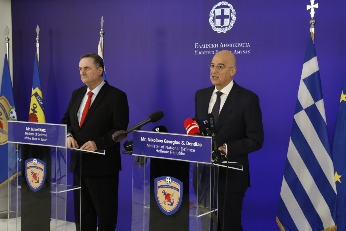 Νίκος Δένδιας και Ίσραελ Κατζ