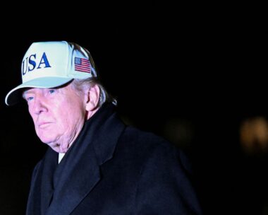 Ο αμερικανός πρόεδρος Τραμπ